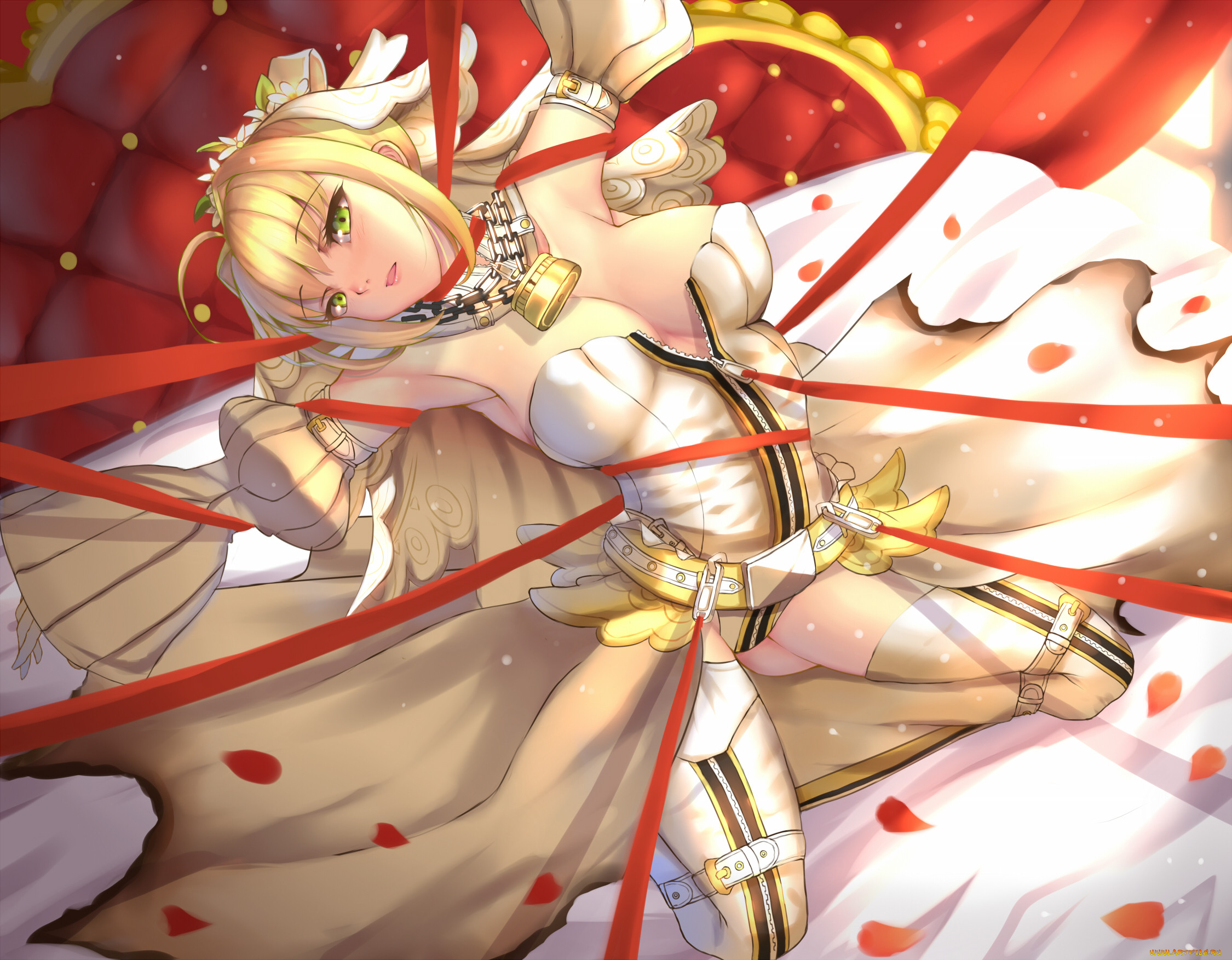 , fate, stay night, saber, bride